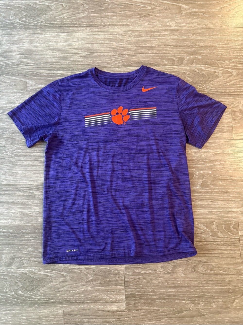 Nike Men’s Purple Clemson Dri-FIT Performance T-Shirt